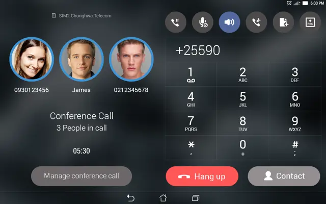 ASUS Calling Screen android App screenshot 3